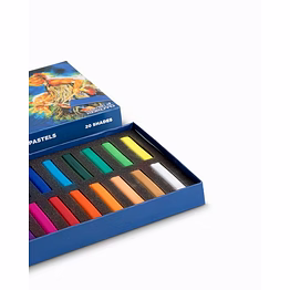 camel artist soft pastels assorted pack of 20 shades