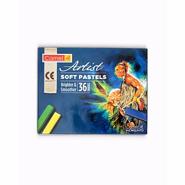 camel artist soft pastels assorted pack of 36 shades