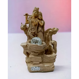 radhe krishna water fountain 11" sg-39-43