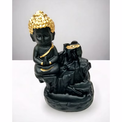 buddha smoke fountain 4 " tmsf011