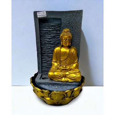 golden bhudda water fountain tmsgd-213