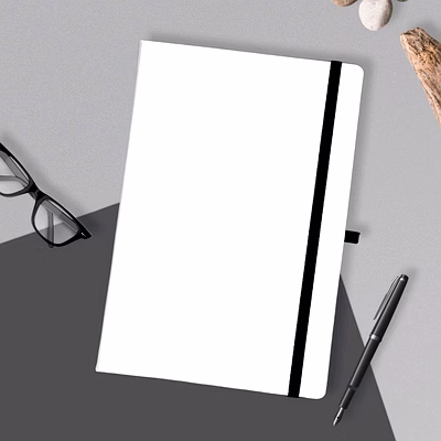 white a5 size diary cswh01
