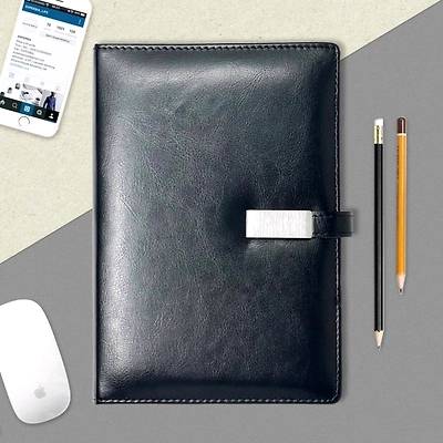 Premium Soft Leather A5 Diary CSDS-A | Customizable & Elegant