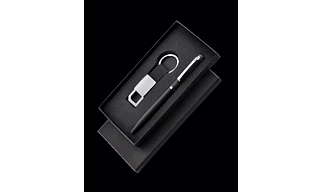 Dual Keychain Pen Set Combo CSPK - Stylish Ball Pen Keychain Combo