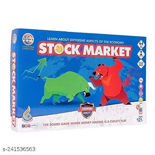 Ratna's Stock Market - Learn About Different Aspects of the Economy Board Game-1298