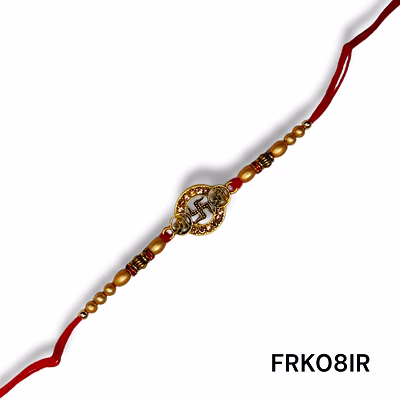 shree sawastik rakhi design frk08