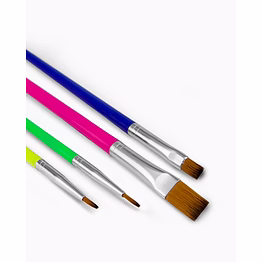 camel champ brushes - assorted pack of 4 brushes