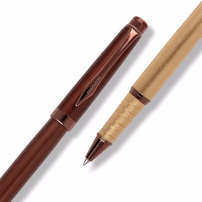 submarine coffee roller pen 997 - aromatic brown finish ballpoint pen
