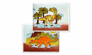 DIY Canvas Art Wallet Set for Creative Kids