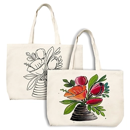 iCraft DIY Canvas Tote Bag - Unleash Your Creativity