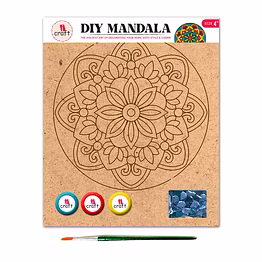 icraft diy mandala art kit - unleash your creativity