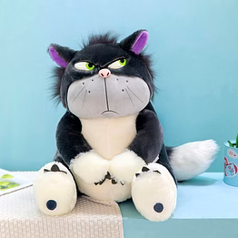 the angry cat plush toy - realistic stuffed animal for all ages