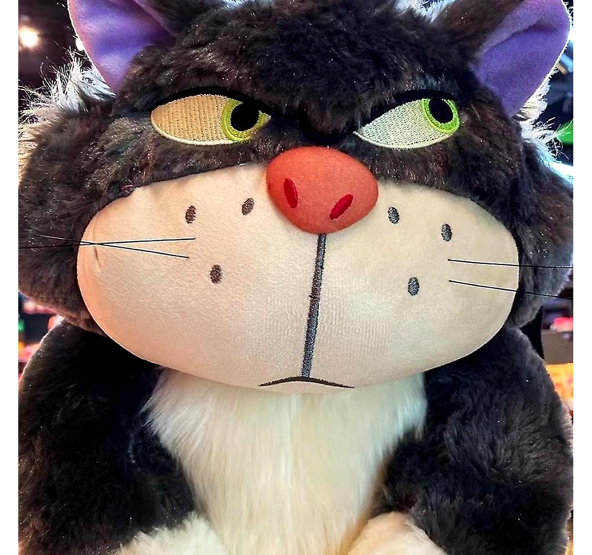 Angry cat stuffed animal online