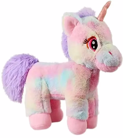 cosy toys multicolor unicorn soft toy 32 cm - ideal gift for kids