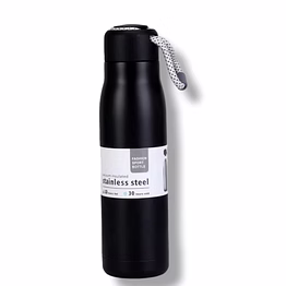 sleek steel rope bottle - 500ml, perfect for office, college, and school use