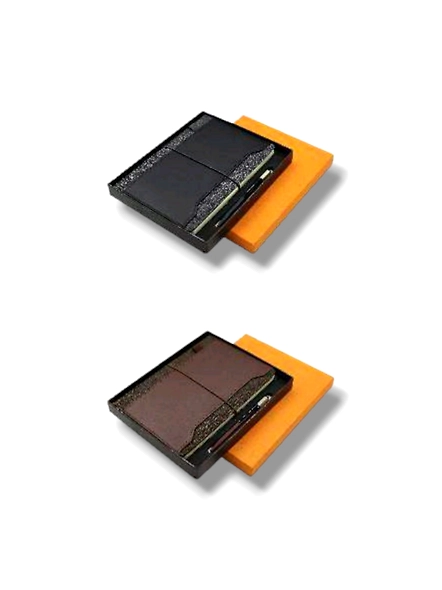 Viva Estro Premium 2 in 1 Notebook Pen Gift Set-BROWN