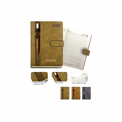 viva penorama 2025 dated diary - efficient daily planner