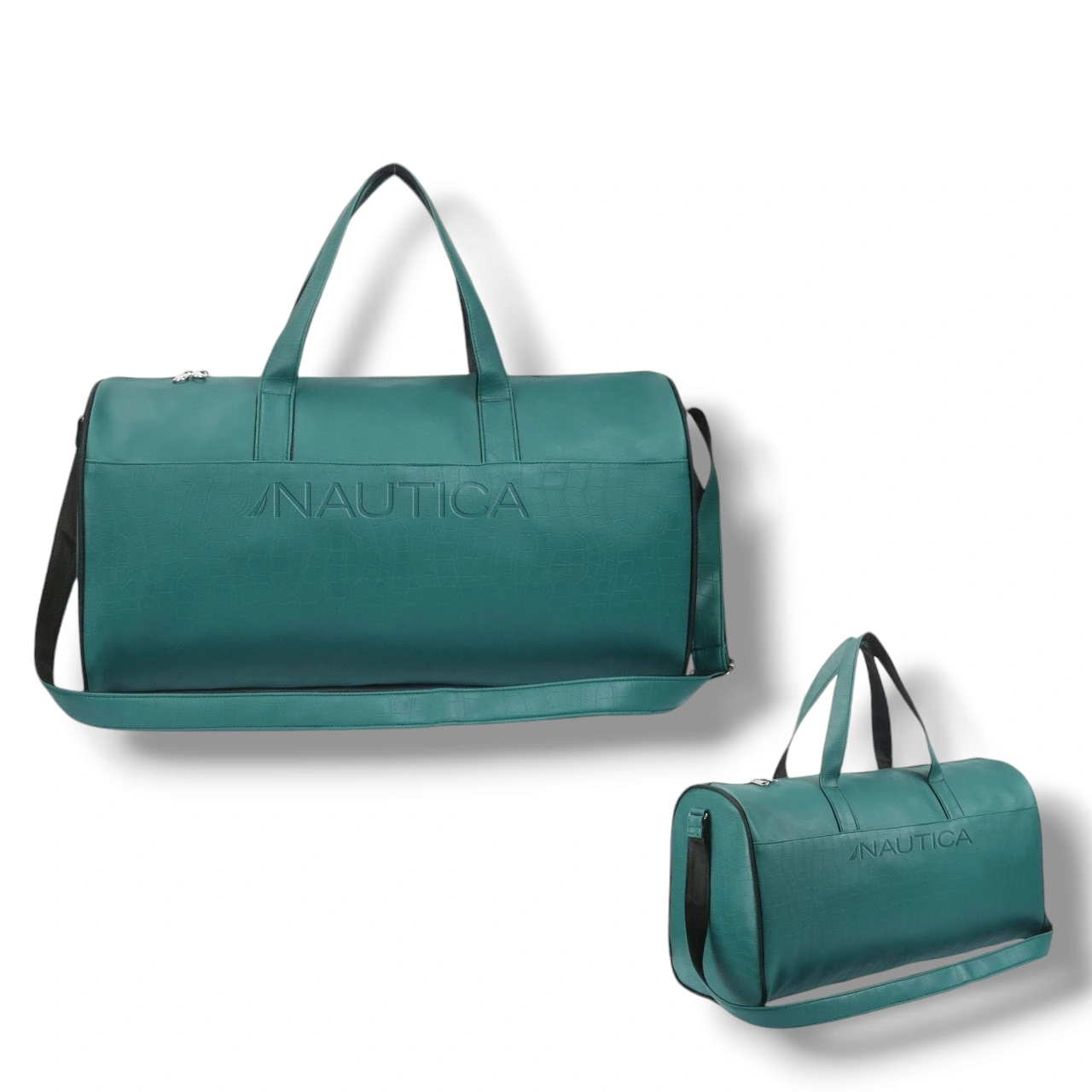 Nautica Crocodile Texture Compact Duffle Bag - New English Color-Nautica-DUF-02