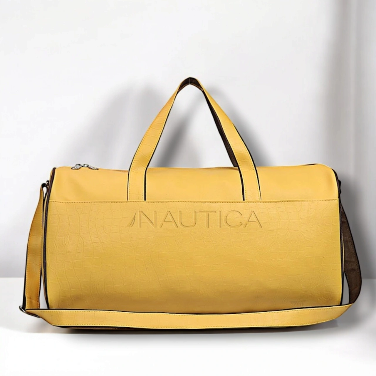 Nautica Crocodile Texture Compact Duffle Bag - New English Color-Nautica-DUF-05