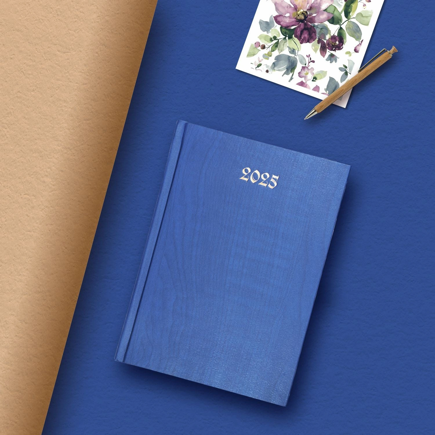 Anupam Dash 2025 Dated Diary (80 GSM) - BLUE - DISPLAY