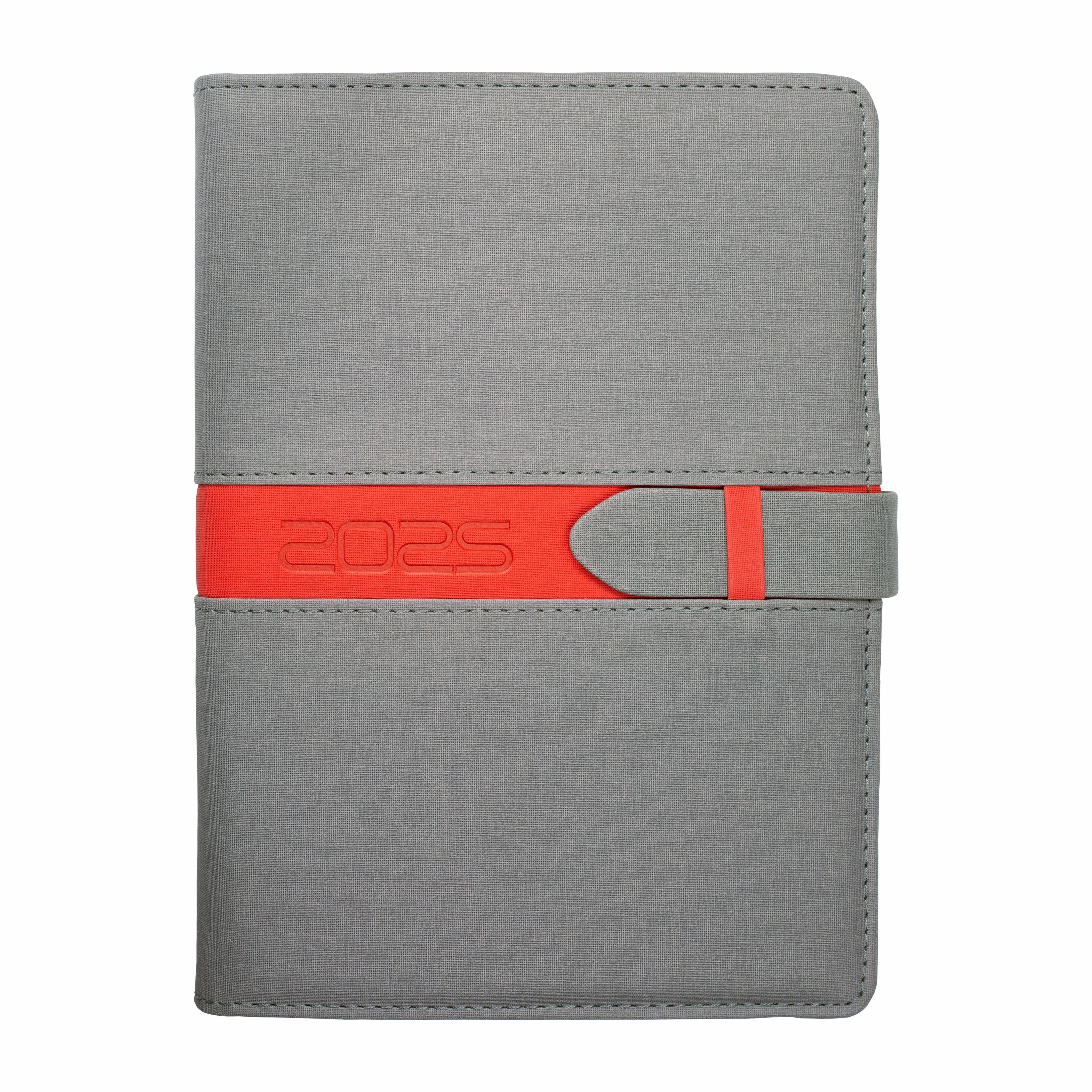 Anupam Slide Diary 2025 - Premium Daily Planner with Additional Pages and Elegant Design-Grey-Green-B5-7