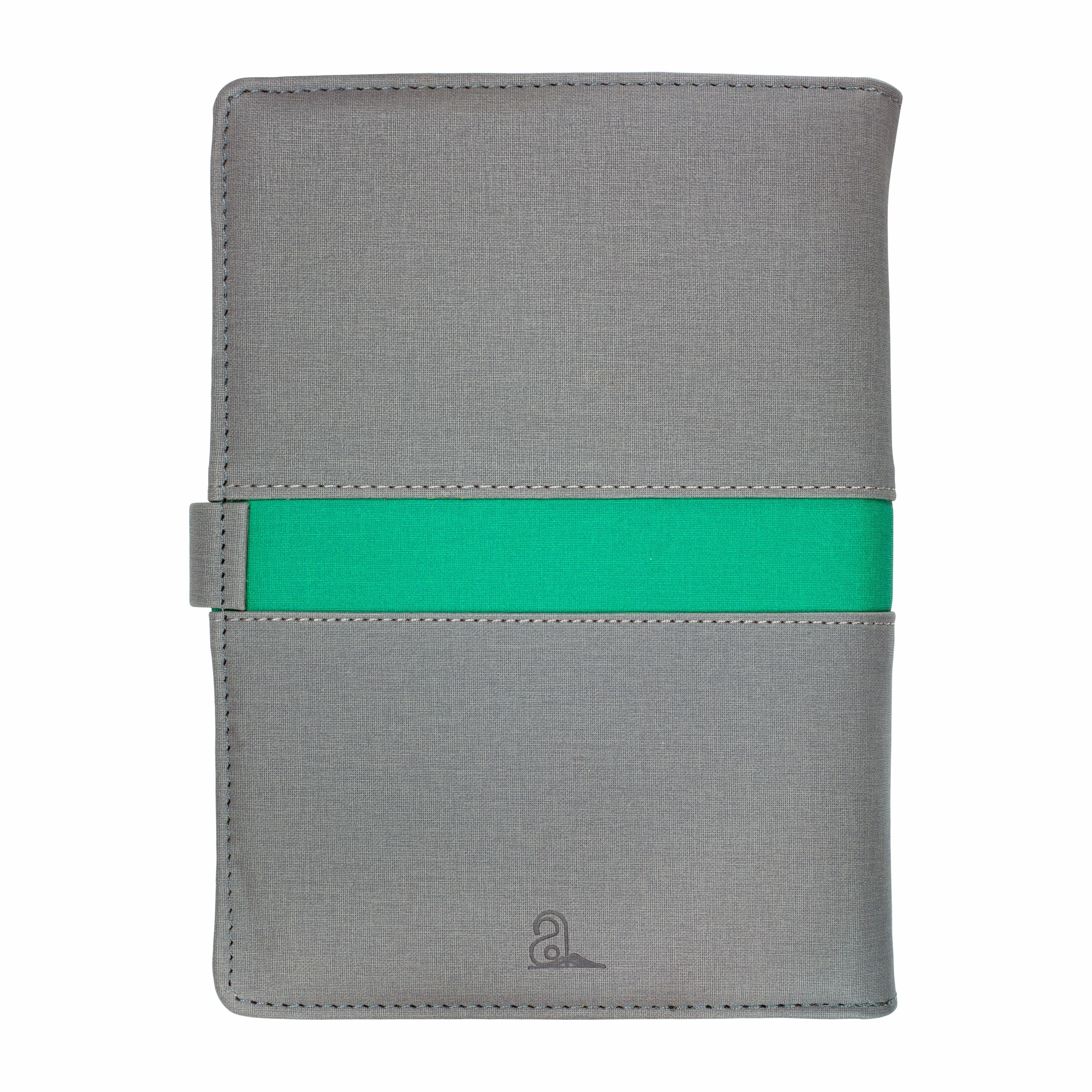 Anupam Slide Diary 2025 - Premium Daily Planner with Additional Pages and Elegant Design-Grey-Green-B5-4