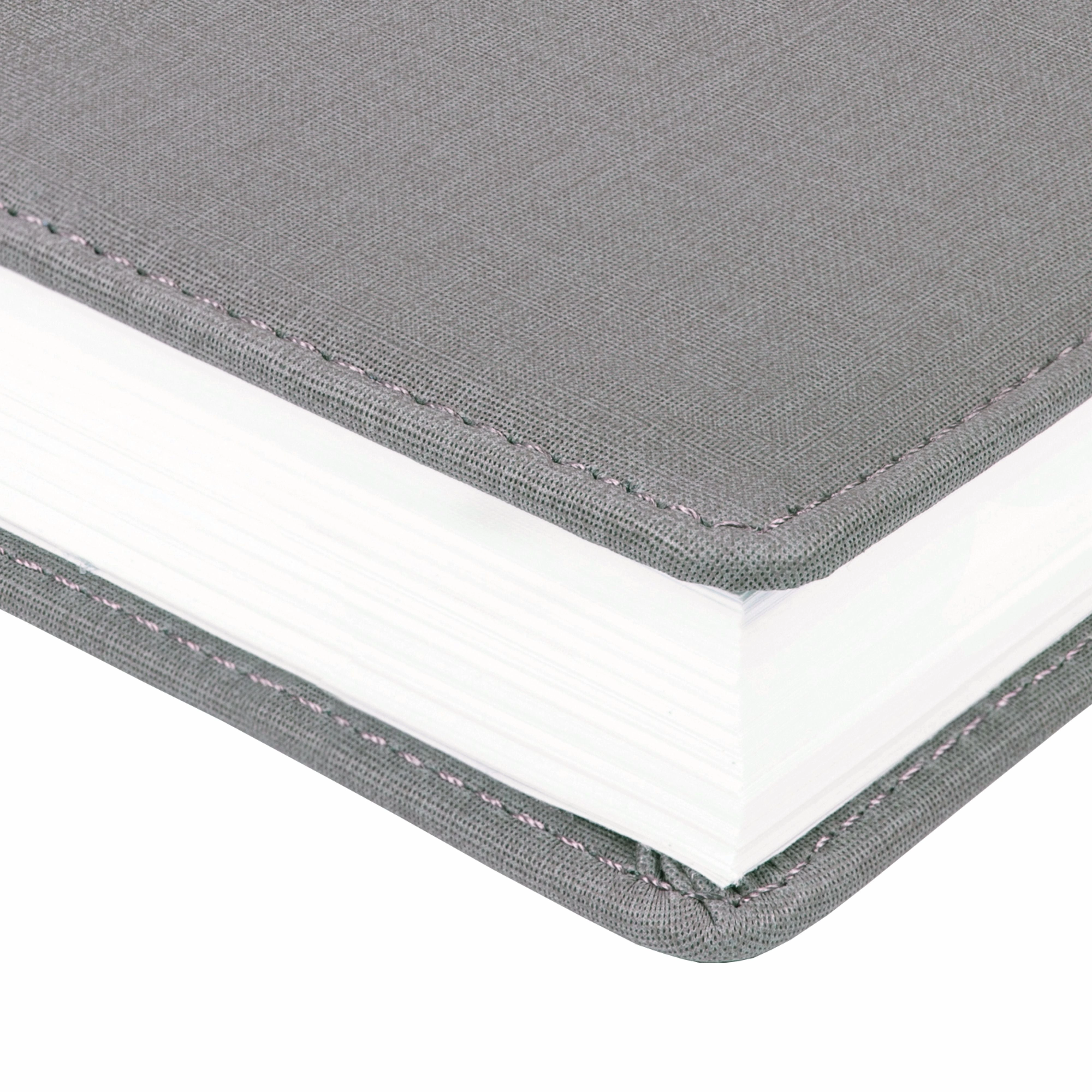 Anupam Slide Diary 2025 - Premium Daily Planner with Additional Pages and Elegant Design-Grey-Tan-B5-2