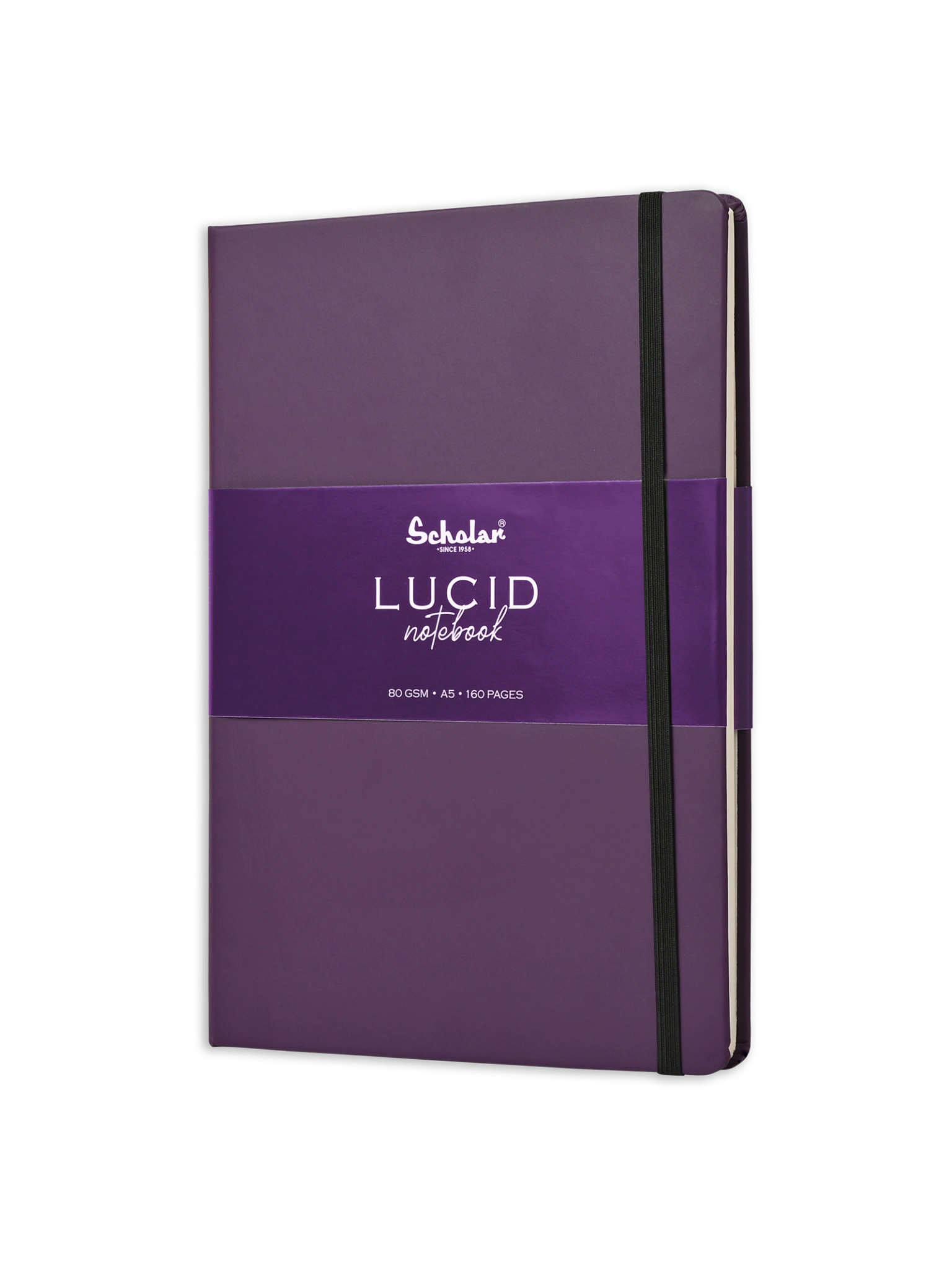 Scholar Notebook Lucid - Premium Ivory Paper Journal-Emerald Green-A5-9