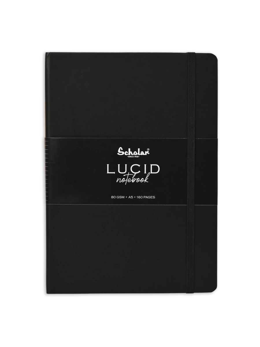 Scholar Notebook Lucid - Premium Ivory Paper Journal-Emerald Green-A5-6