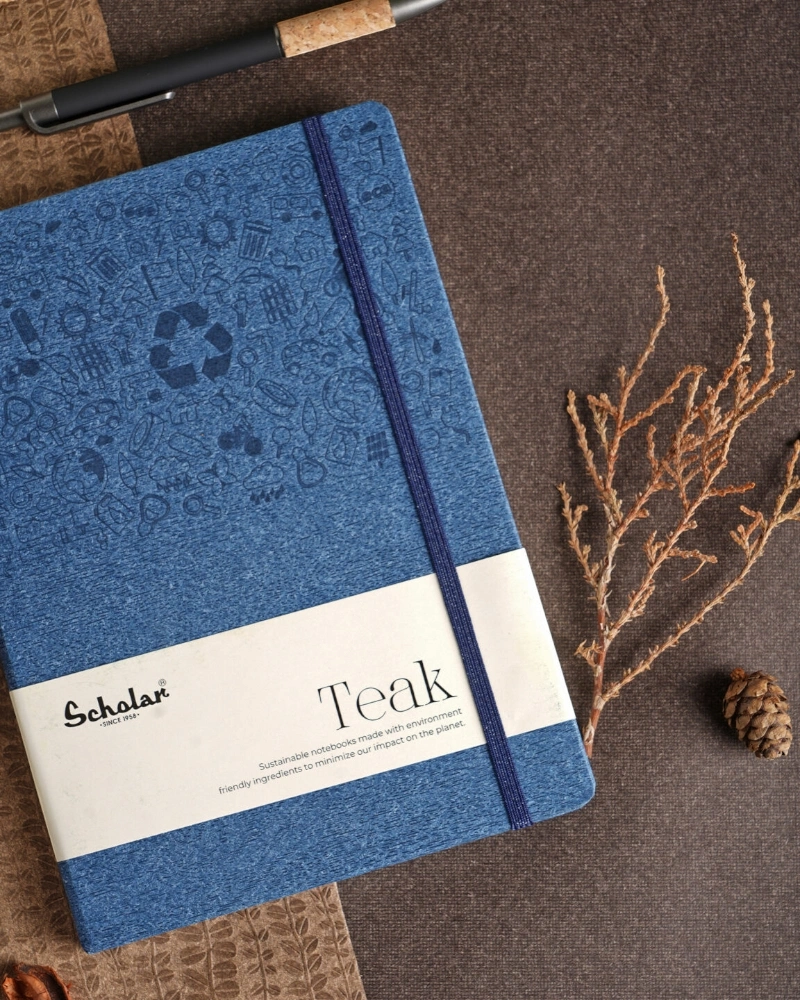 Scholar Notebook – Teak (160 Pages) (TNB2)-Green-7