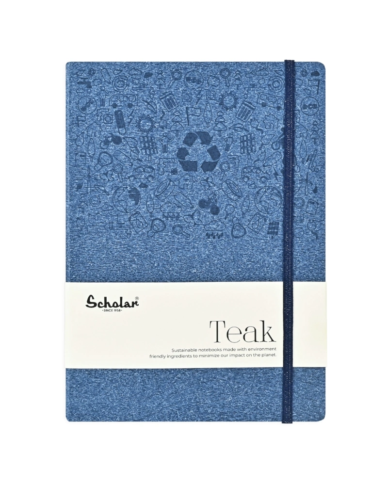 Scholar Notebook – Teak (160 Pages) (TNB2)-Blue-1