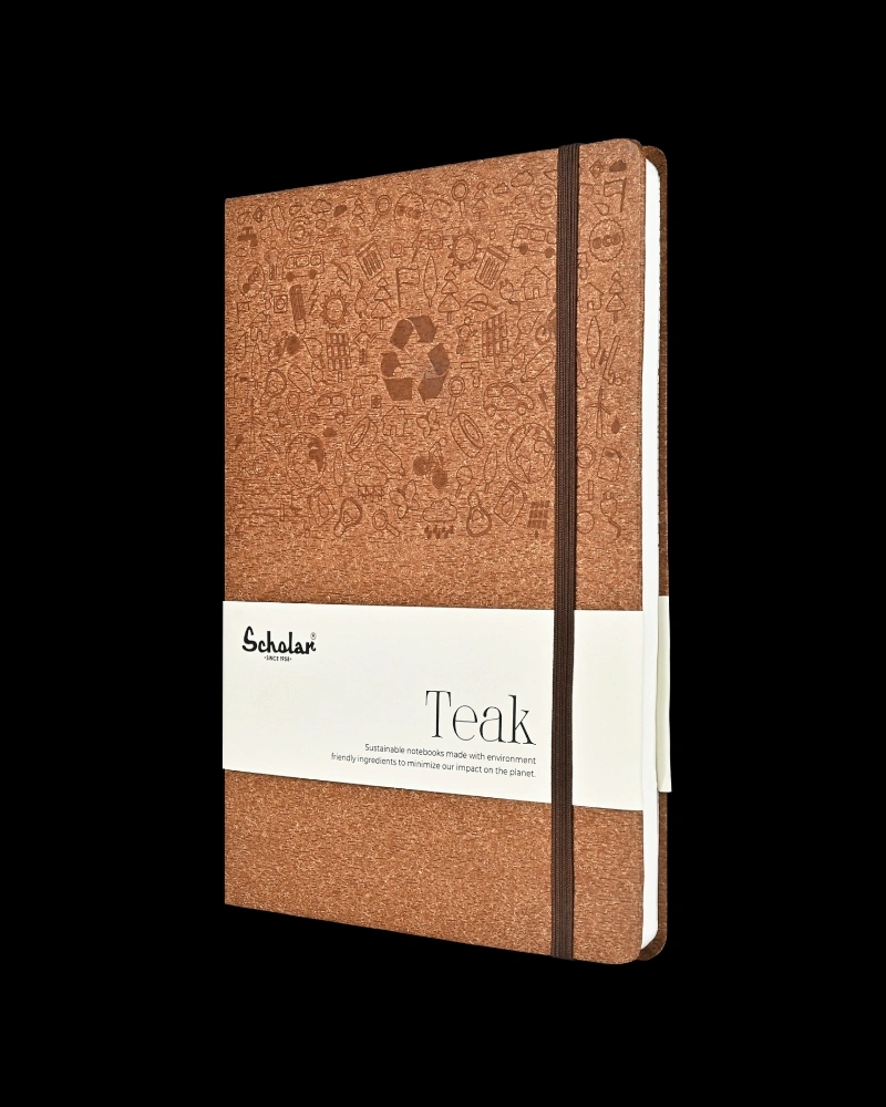 Scholar Notebook – Teak (160 Pages) (TNB2)-Brown-2