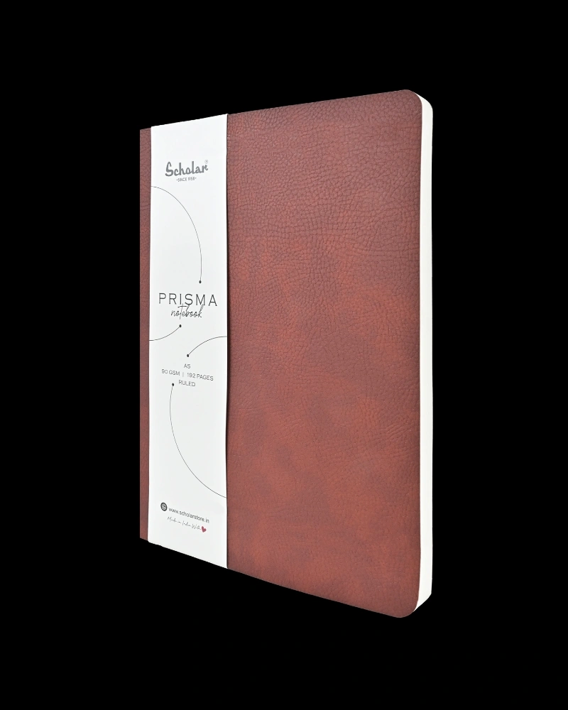 Scholar PRISMA Premium Quality Journal - Elegant Writing Companion-Maroon-1