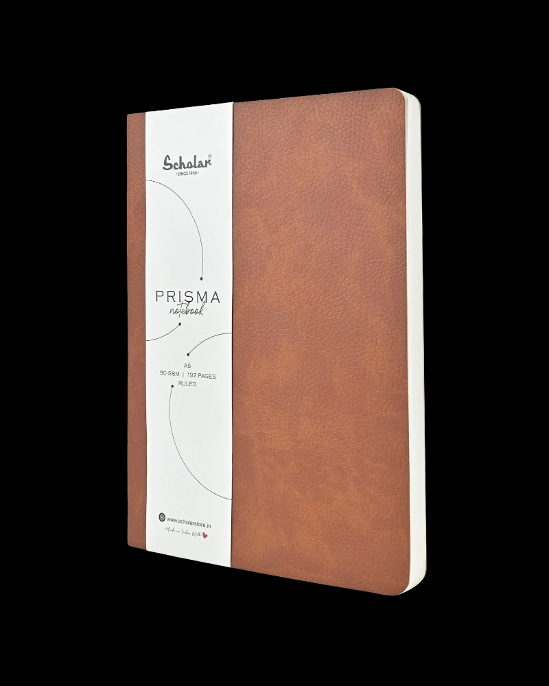 Scholar PRISMA Premium Quality Journal - Elegant Writing Companion-TAN-1