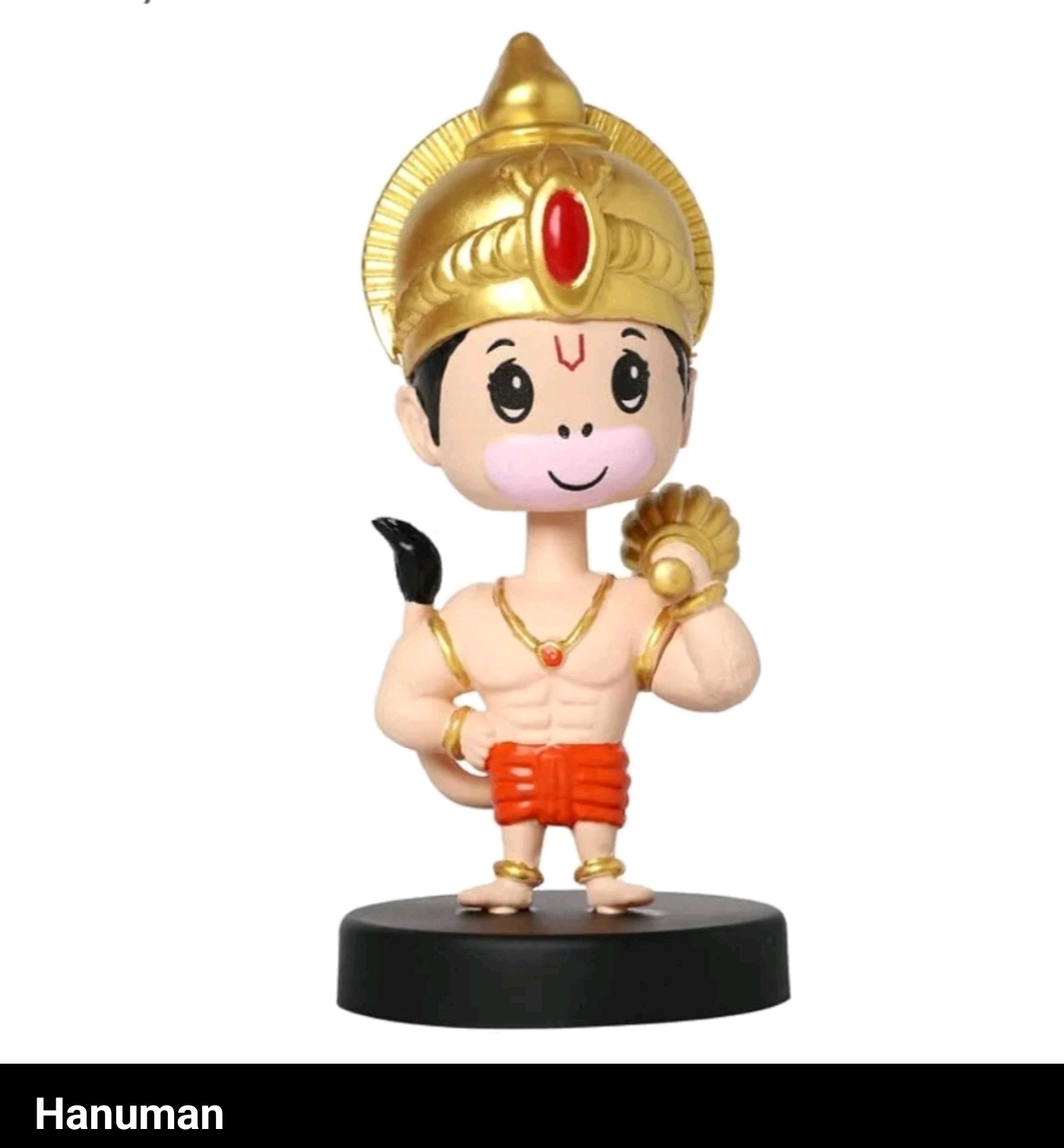 Divine Connection: Customize Your Spiritual Space with Mythological Bobble Heads-Sitting Ganesha-1-3