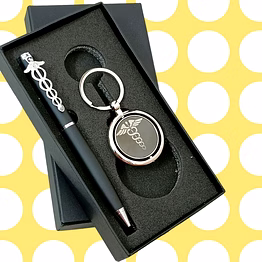 doctor - pen + keychain combo set [b]