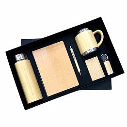 eco-friendly 6 in 1 bamboo combo set | sustainable lifestyle collection