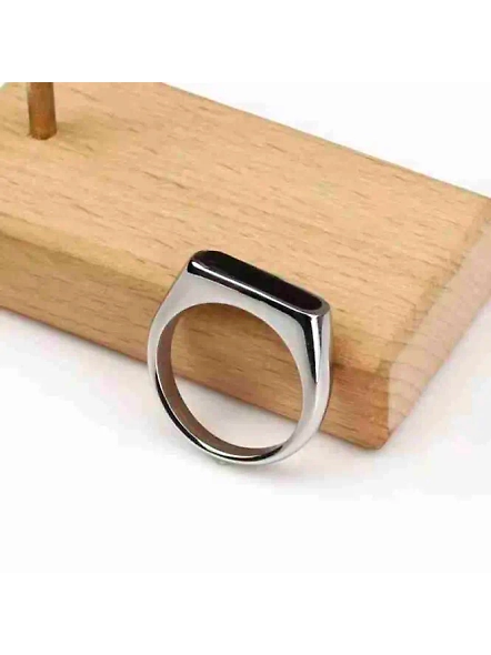 Mirror Finish Finger Rings - Enhance Your Style-6-Black