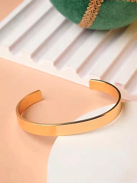 Personalized Metal Kada With Name Engraving - SGJ04