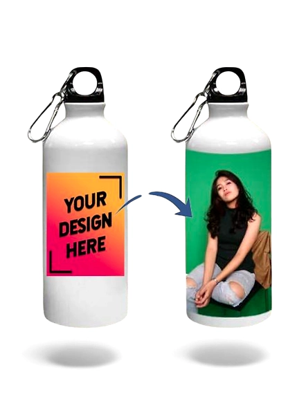 Customized Sipper Bottle B1 - Personalized Hydration Bottle-600 ml
