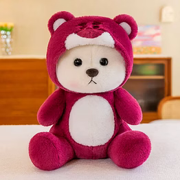 lina cute kawaii bear plush soft toy - adorable & huggable companion