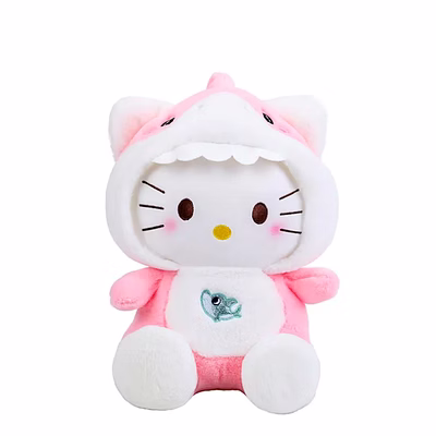 shark kitty lena bear - 40 cm stuffed animal toy for kids