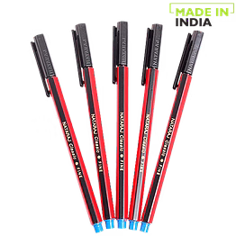 natraj use & throw ball pen - convenient non-refillable writing instrument