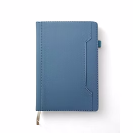 premium a5 notebook diary with phone pocket