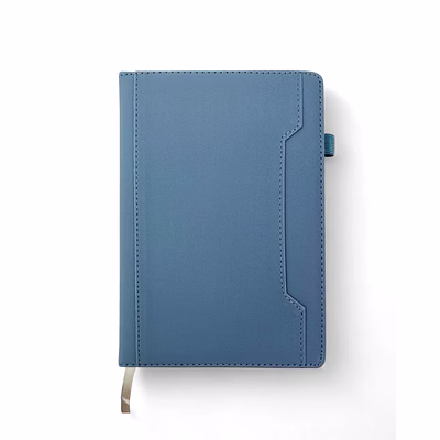 premium a5 notebook diary with phone pocket