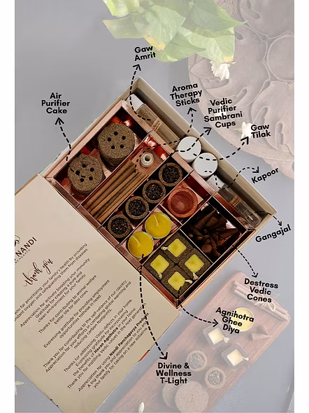 Nandi Panchgavya Puja and Wellbeing Office Kit