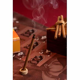 nandi panchgavya aroma therapy sticks (pack of 3) - lemongrass, kesar, tulsi