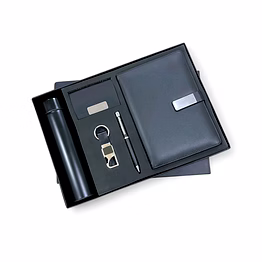 premium 5-in-1 combo set - personalized temperature bottle, cardholder, and more