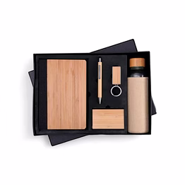 bamboo 5 in 1 combo set - eco friendly | sustainable lifestyle accessories