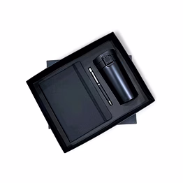 3 in 1 combo set - elastic diary, click pen, and tumbler